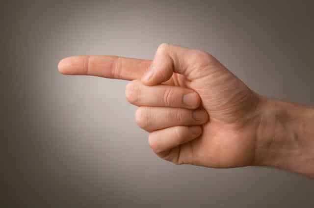 Playing the Blame Game: Not My Fault